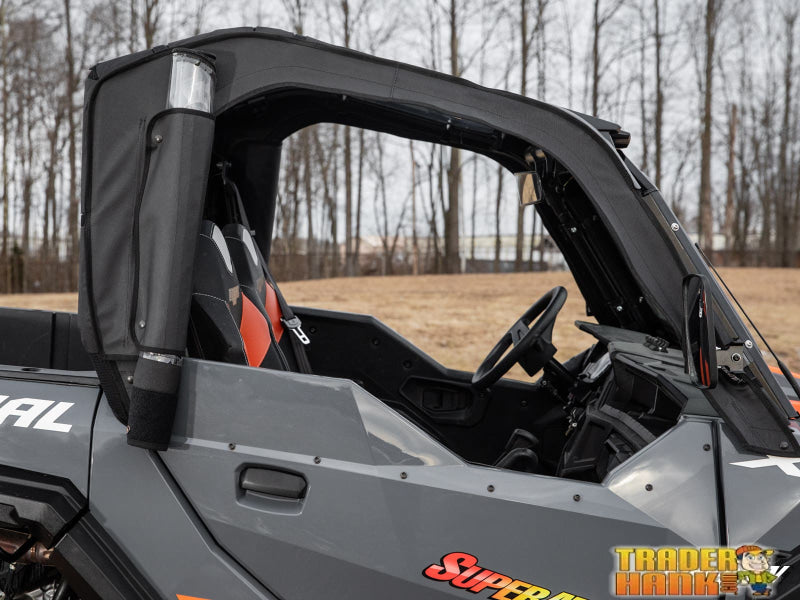 Polaris General XP 1000 Primal Soft Cab Enclosure Upper Doors | UTV Accessories - Free shipping