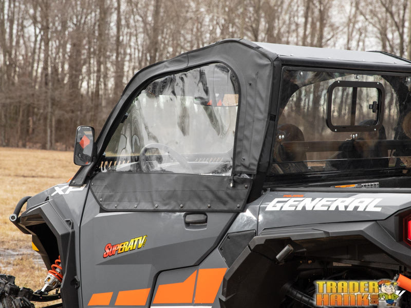 Polaris General XP 1000 Primal Soft Cab Enclosure Upper Doors | UTV Accessories - Free shipping