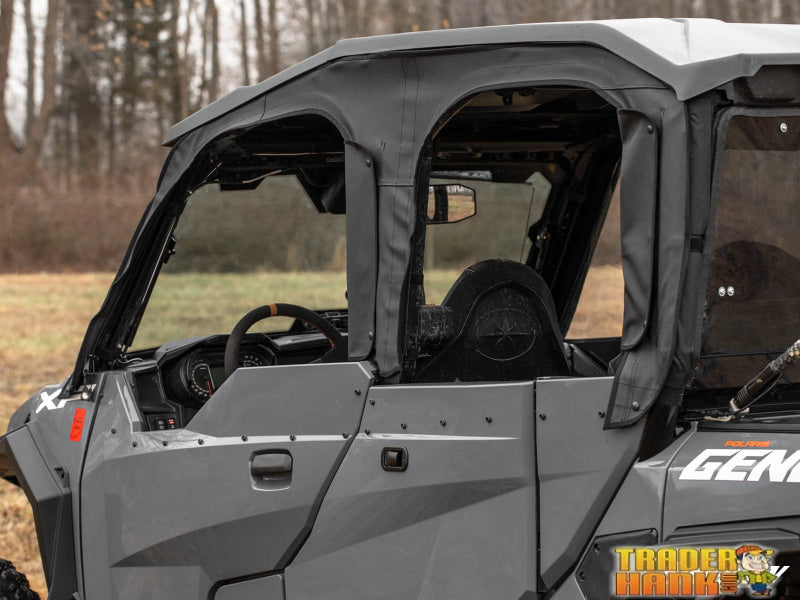 Polaris General XP 1000 Primal Soft Cab Enclosure Upper Doors | UTV Accessories - Free shipping