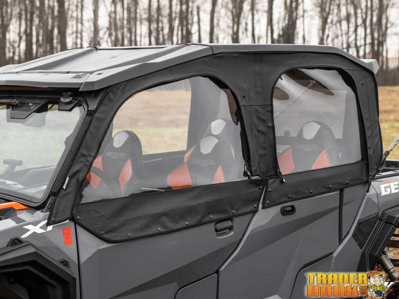 Polaris General XP 1000 Primal Soft Cab Enclosure Upper Doors | UTV Accessories - Free shipping