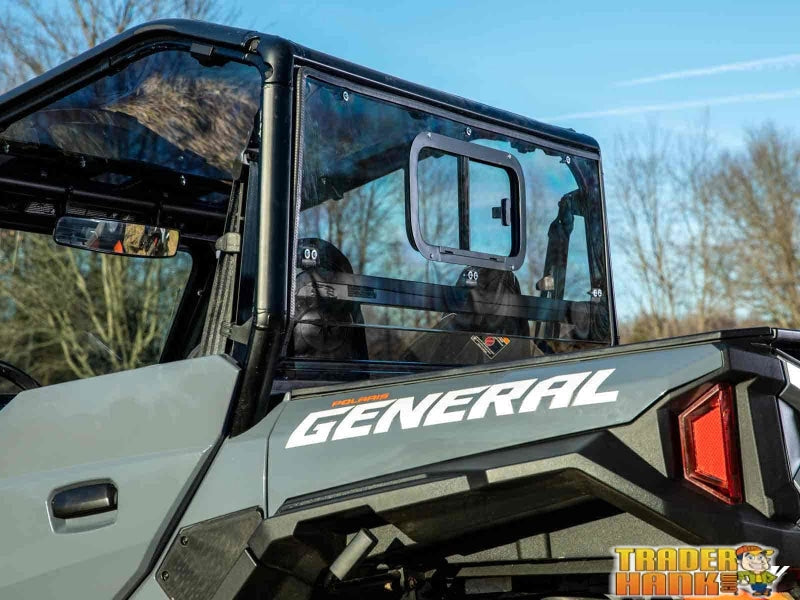 Polaris General XP 1000 Sliding Rear Windshield | UTV Accessories - Free shipping