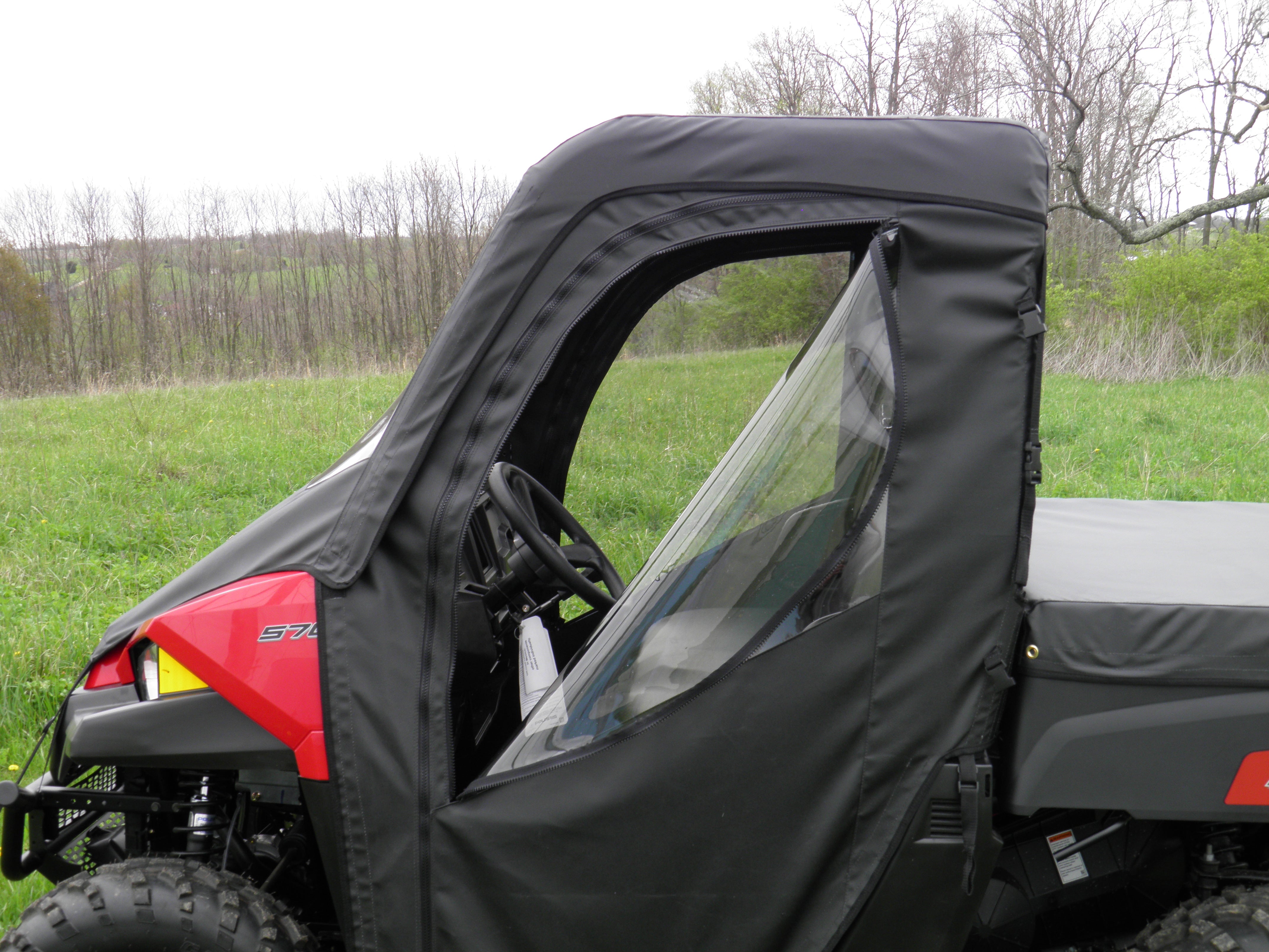 Polaris Mid-Size 570 Ranger 2-Seater - Full Cab Enclosure with Vinyl Windshield