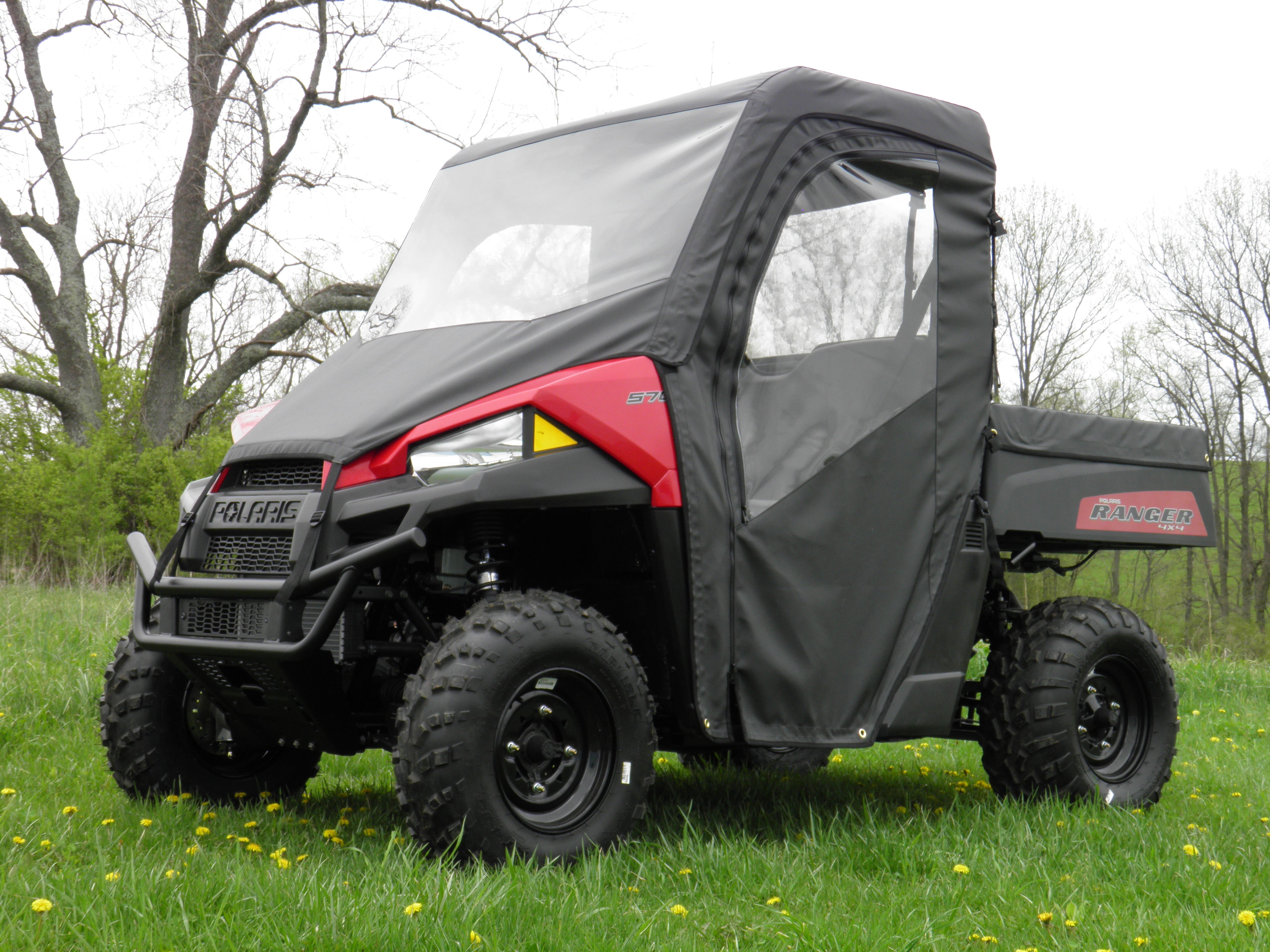 Polaris Mid-Size 570 Ranger 2-Seater - Full Cab Enclosure with Vinyl Windshield