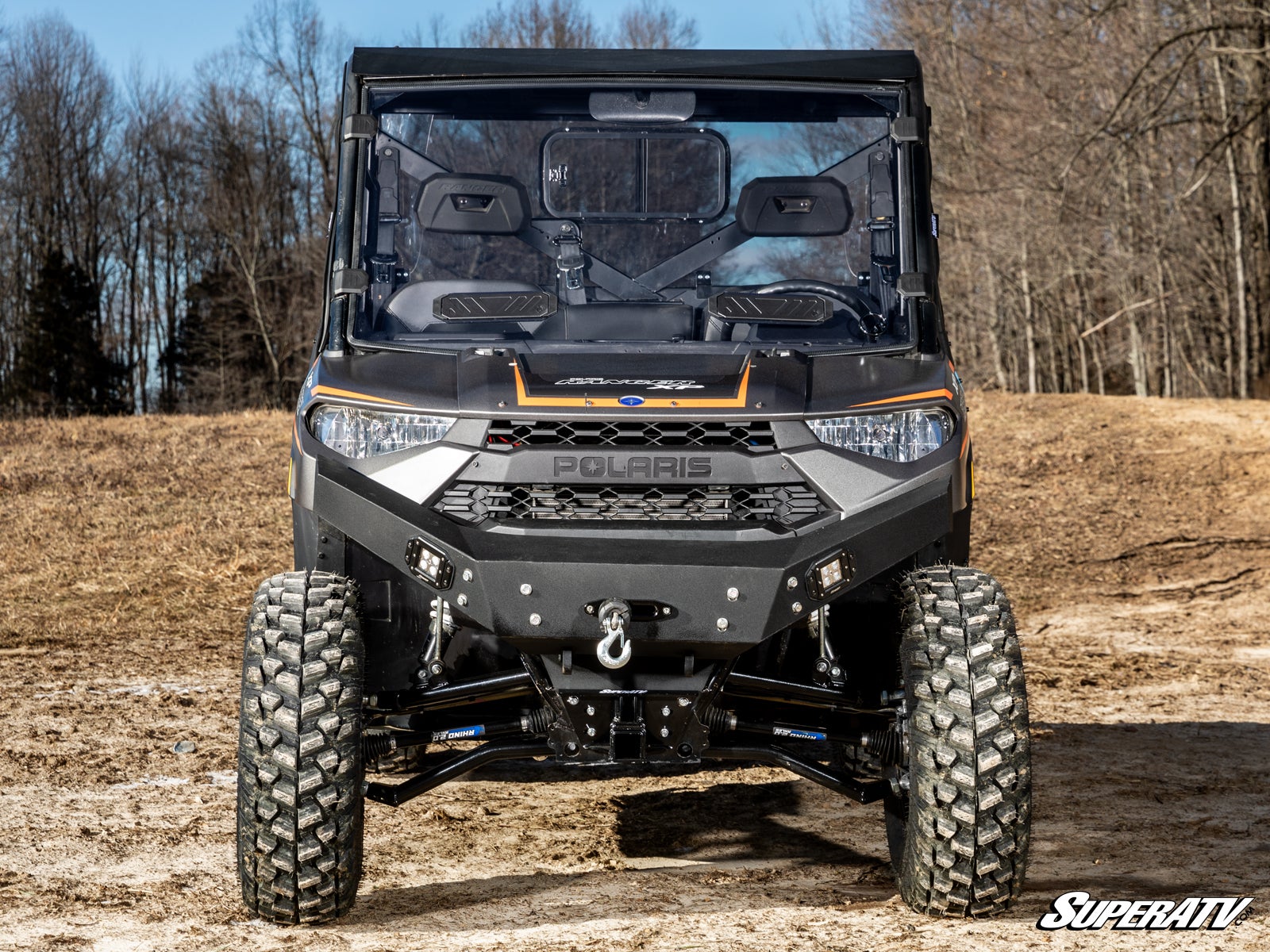 Polaris Ranger XP 1000 Vented Full Windshield | Free shipping