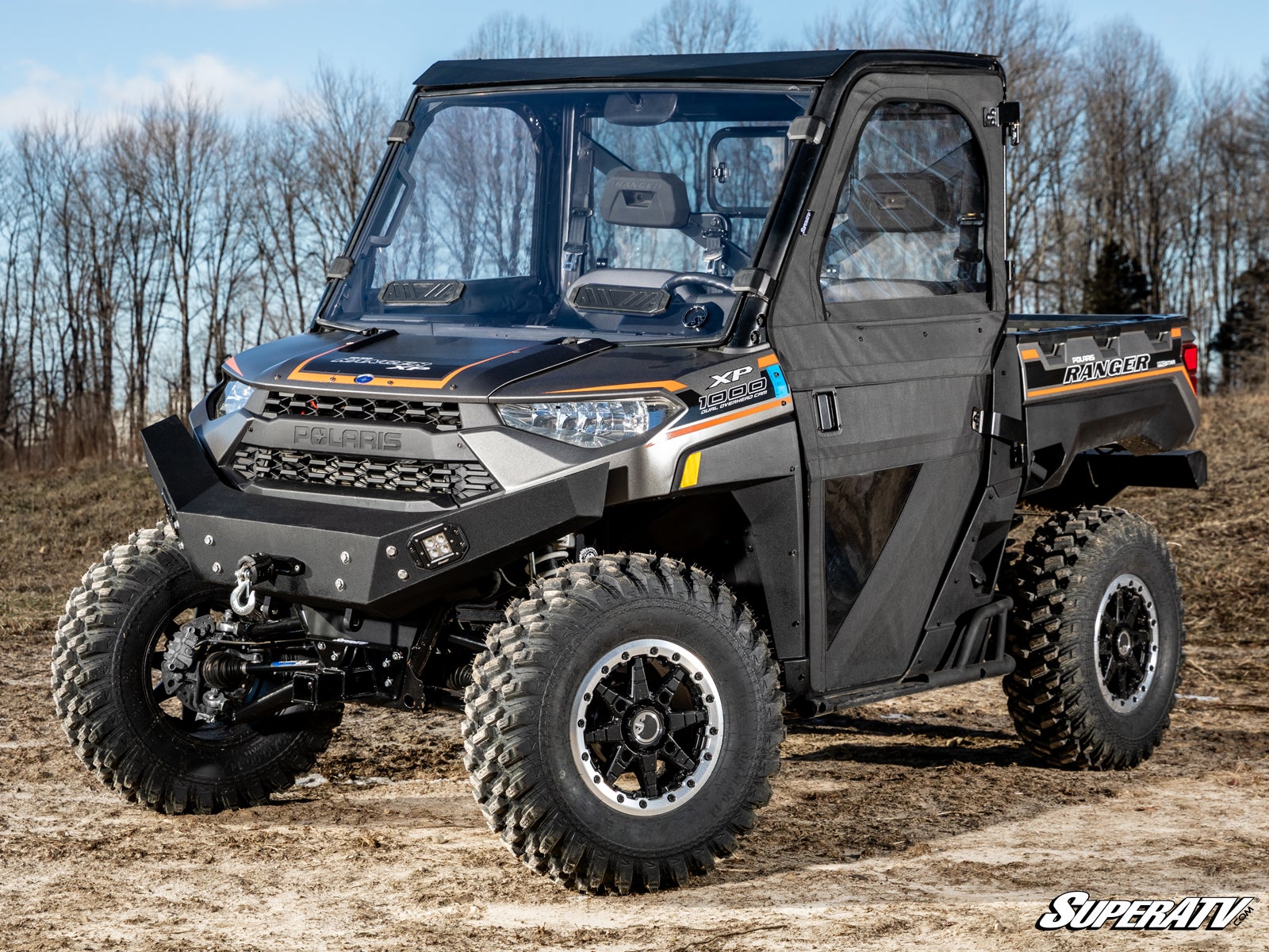 Polaris Ranger XP 1000 Vented Full Windshield | Free shipping