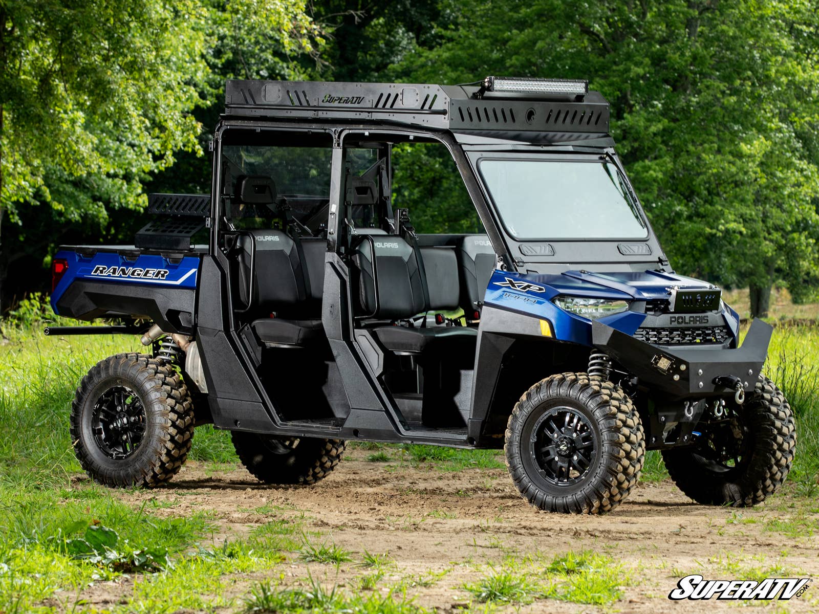 Polaris Ranger XP 1000 Flip Down Glass Windshield | Free shipping