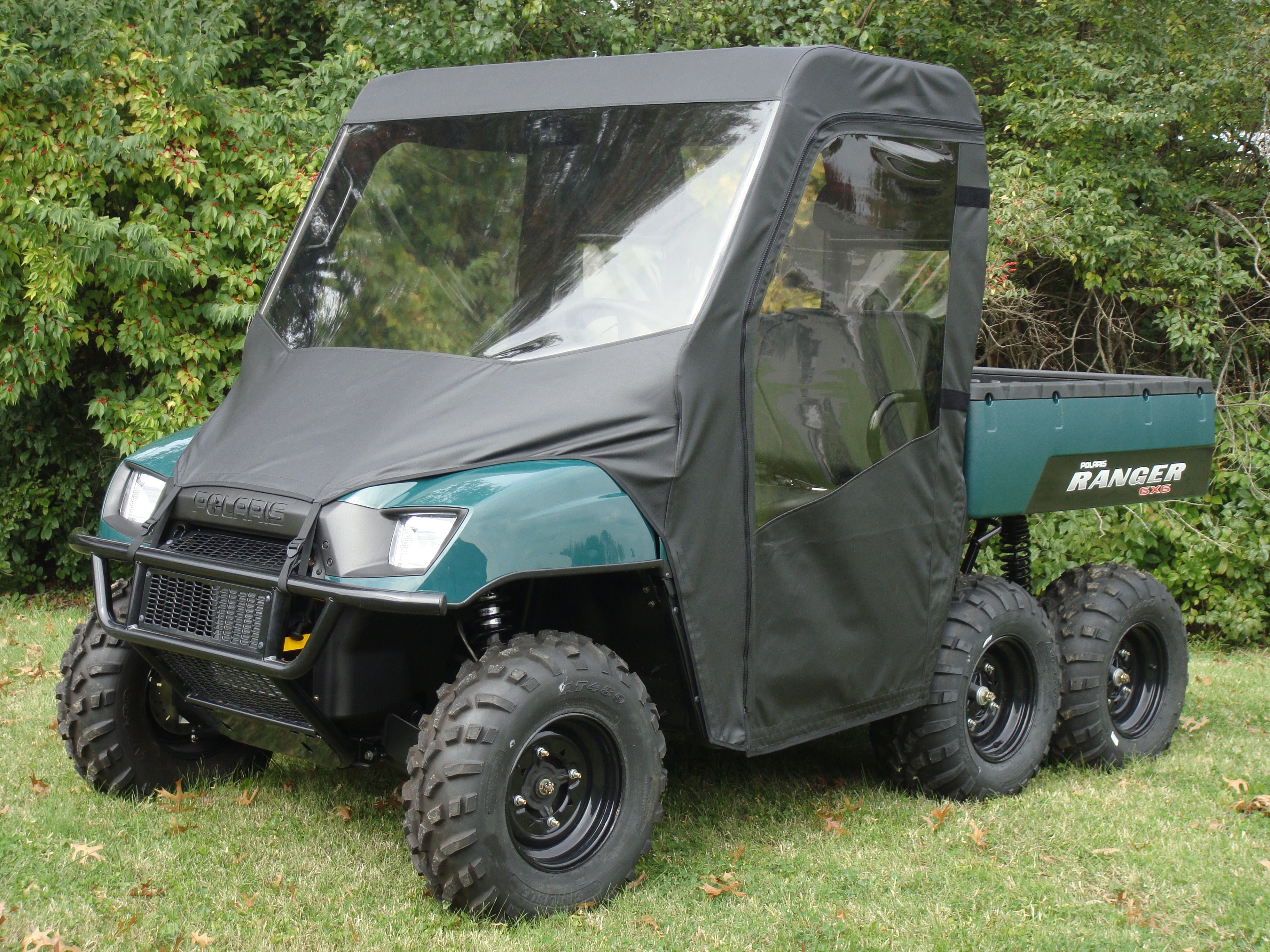 Polaris Ranger 2-Passenger 500/700 (2002-2008) - Full Cab Enclosure with Vinyl Windshield