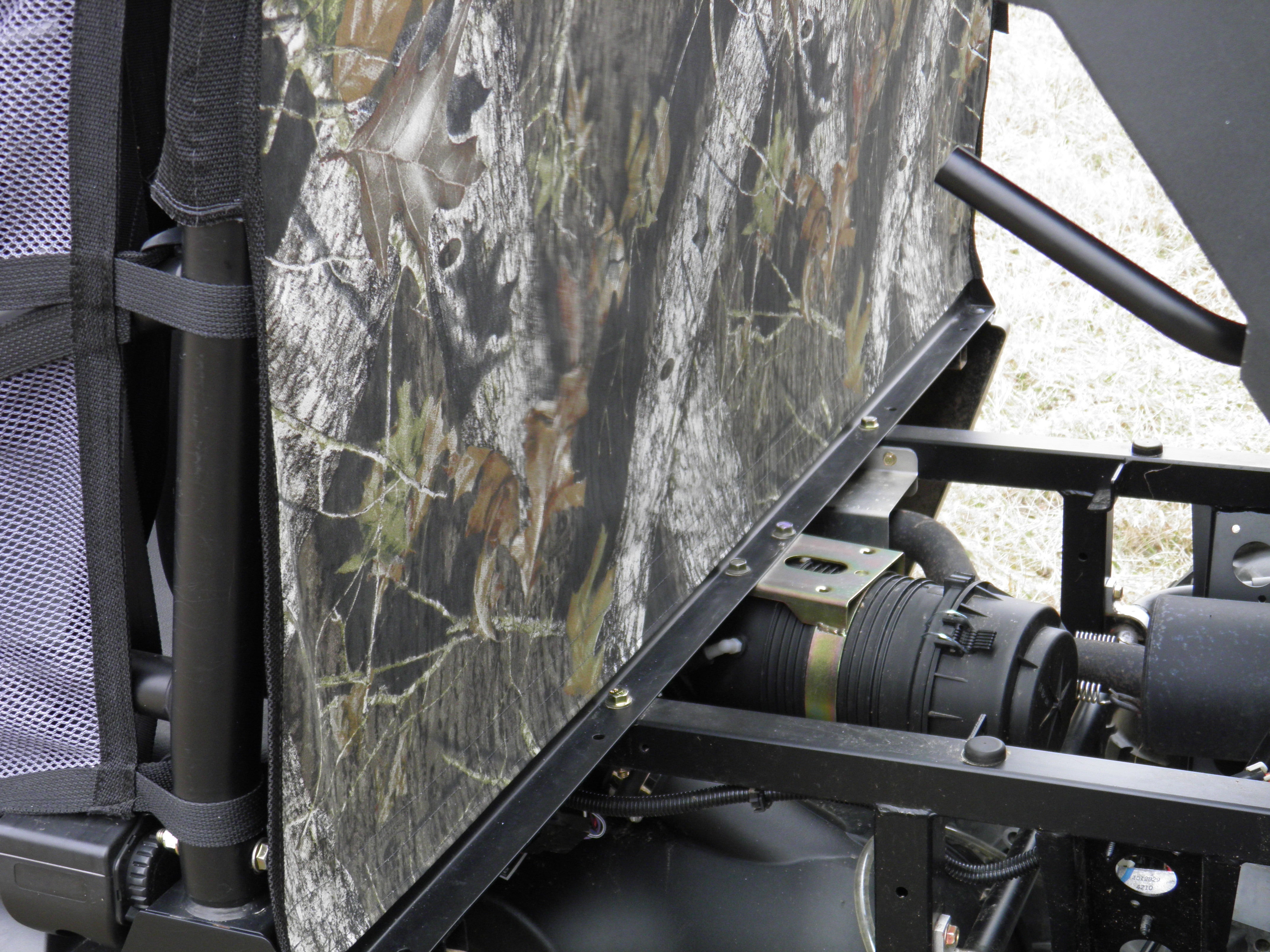 Polaris Ranger Mid-Size Crew - Vinyl Windshield/Top/Rear Combo