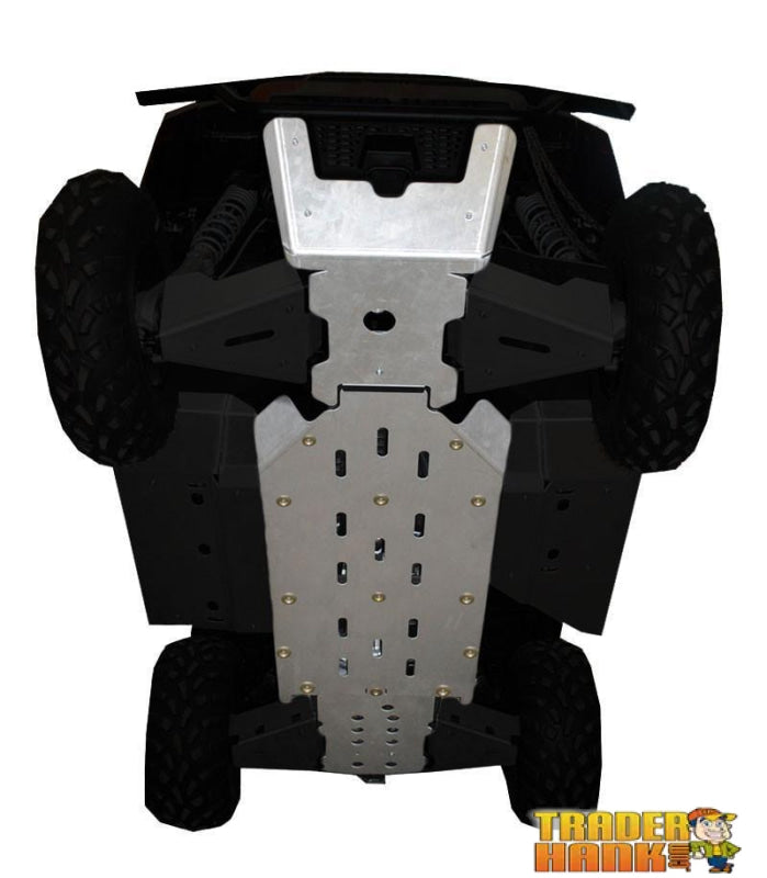 Polaris Ranger 800 Mid-Size Ricochet 3-Piece Full Frame Skid Plate Set | Free shipping