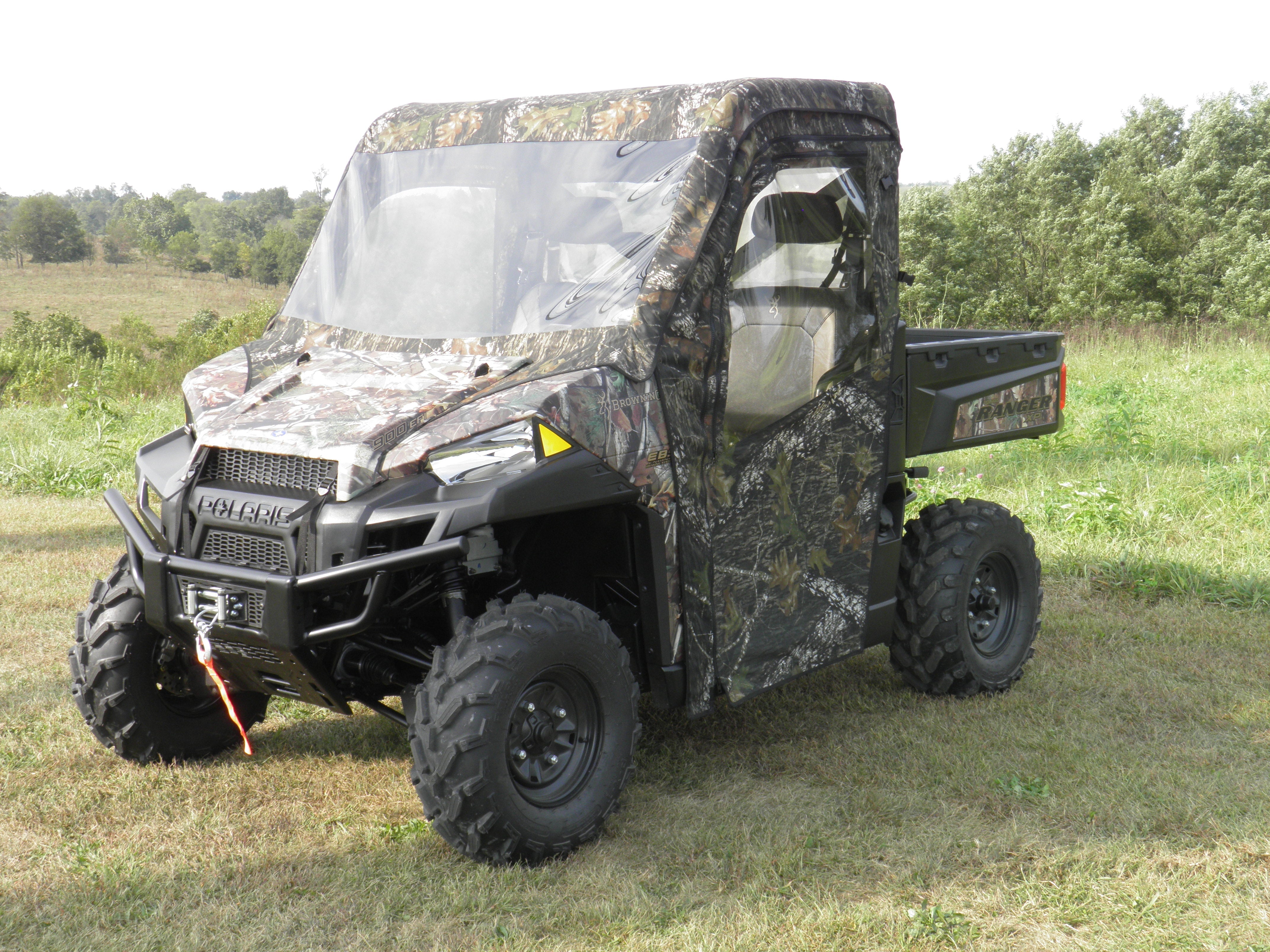 Polaris Ranger 900/1000 - Full Cab Enclosure w/Vinyl Windshield