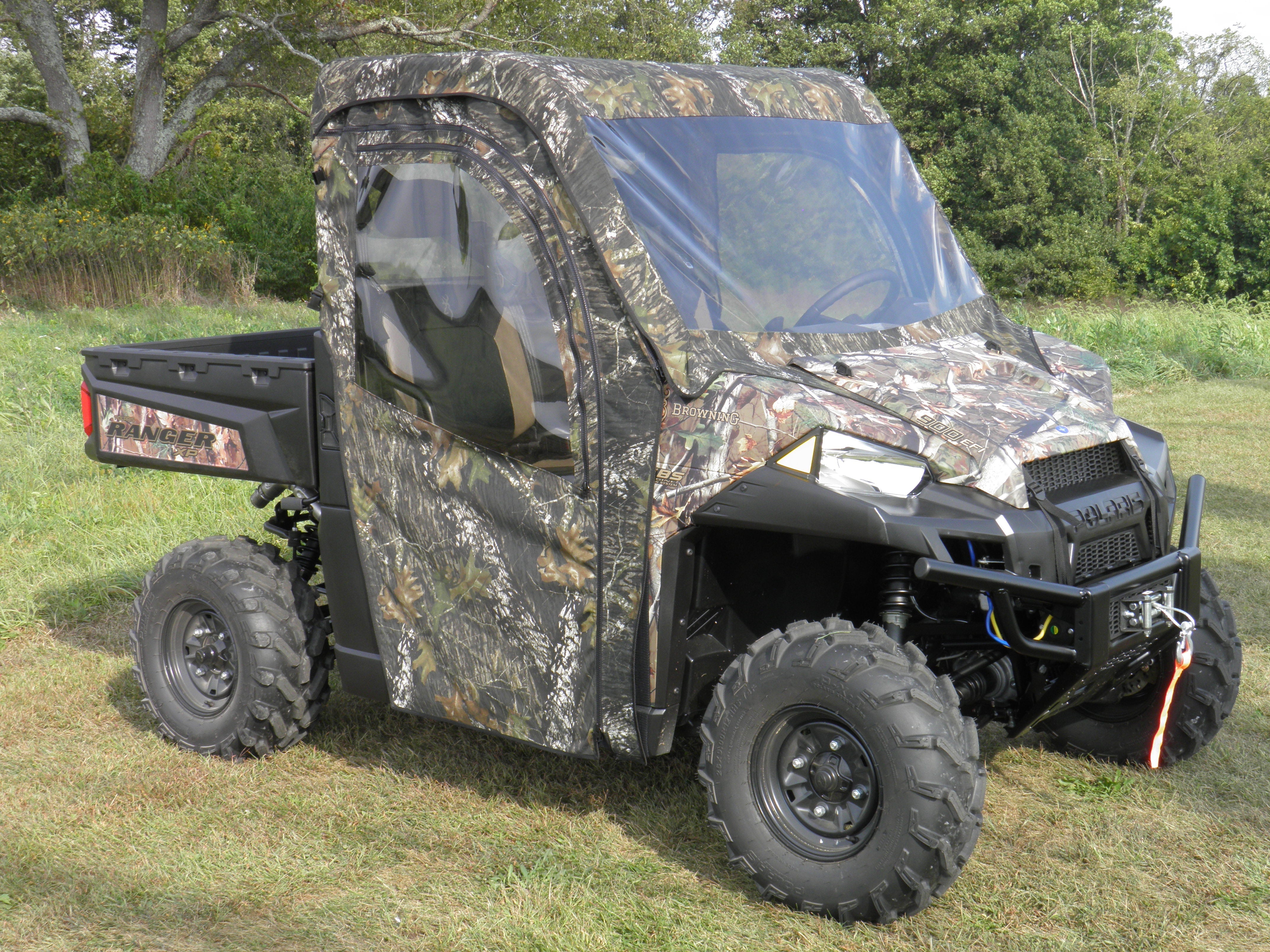 Polaris Ranger 900/1000 - Full Cab Enclosure w/Vinyl Windshield