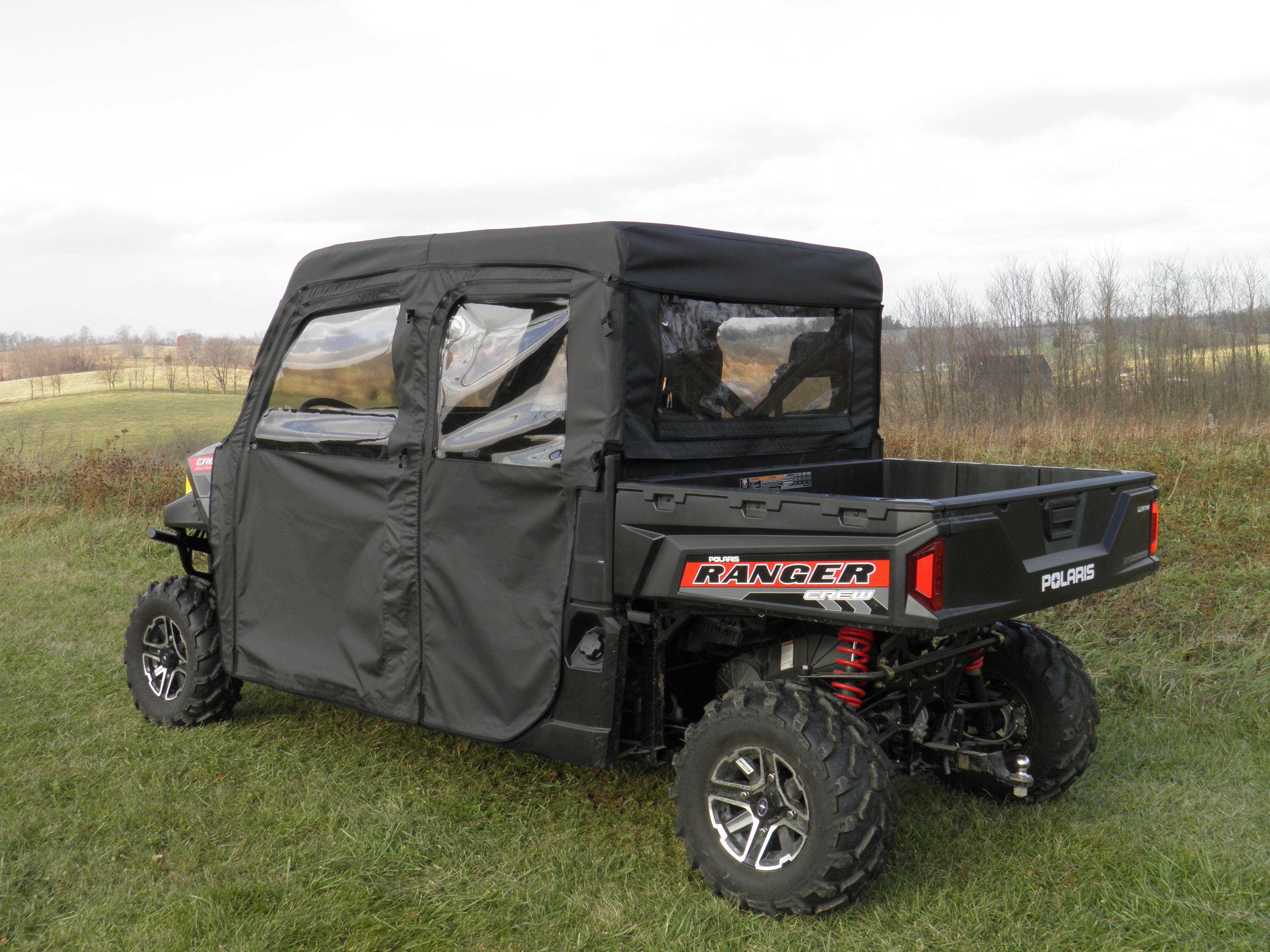 Polaris Ranger Crew 1000 - Full Cab Enclosure w/Vinyl Windshield