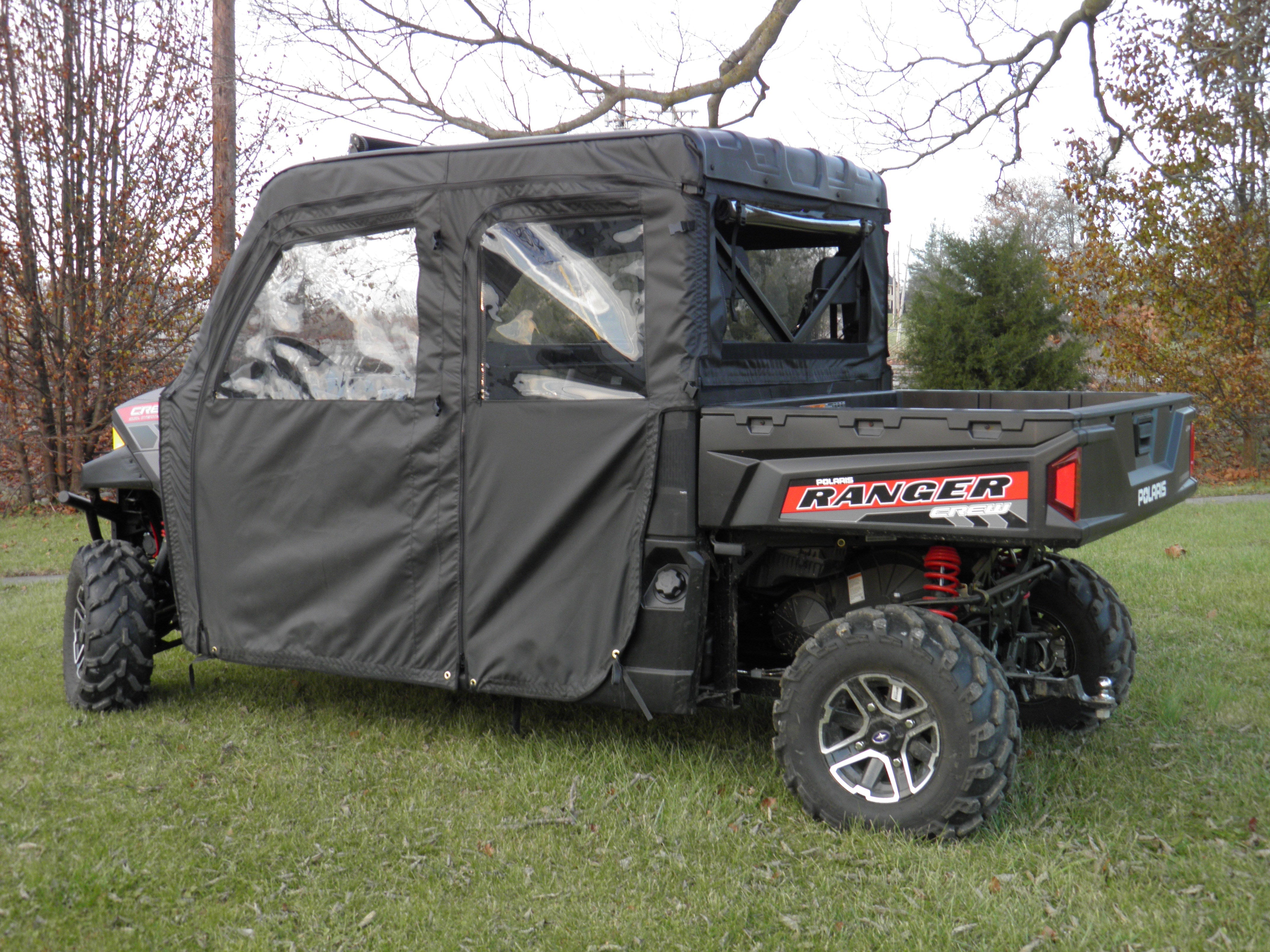 Polaris Ranger Crew Mid Size 570 - 4 Passenger - CAMO Door/Rear Window Combo