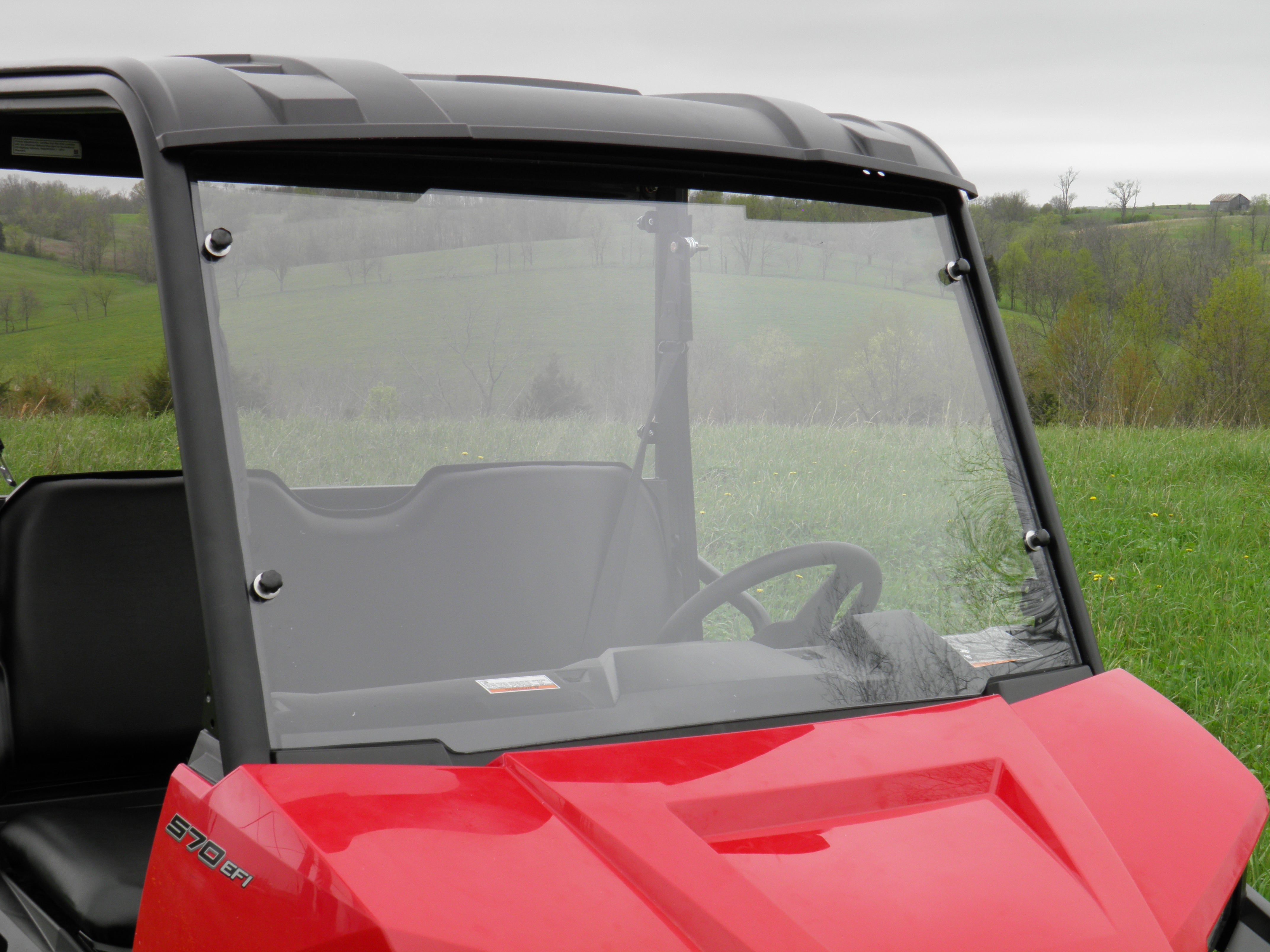 Polaris Ranger Crew 570 Mid Size - 4 Passenger- 1 Pc Windshield