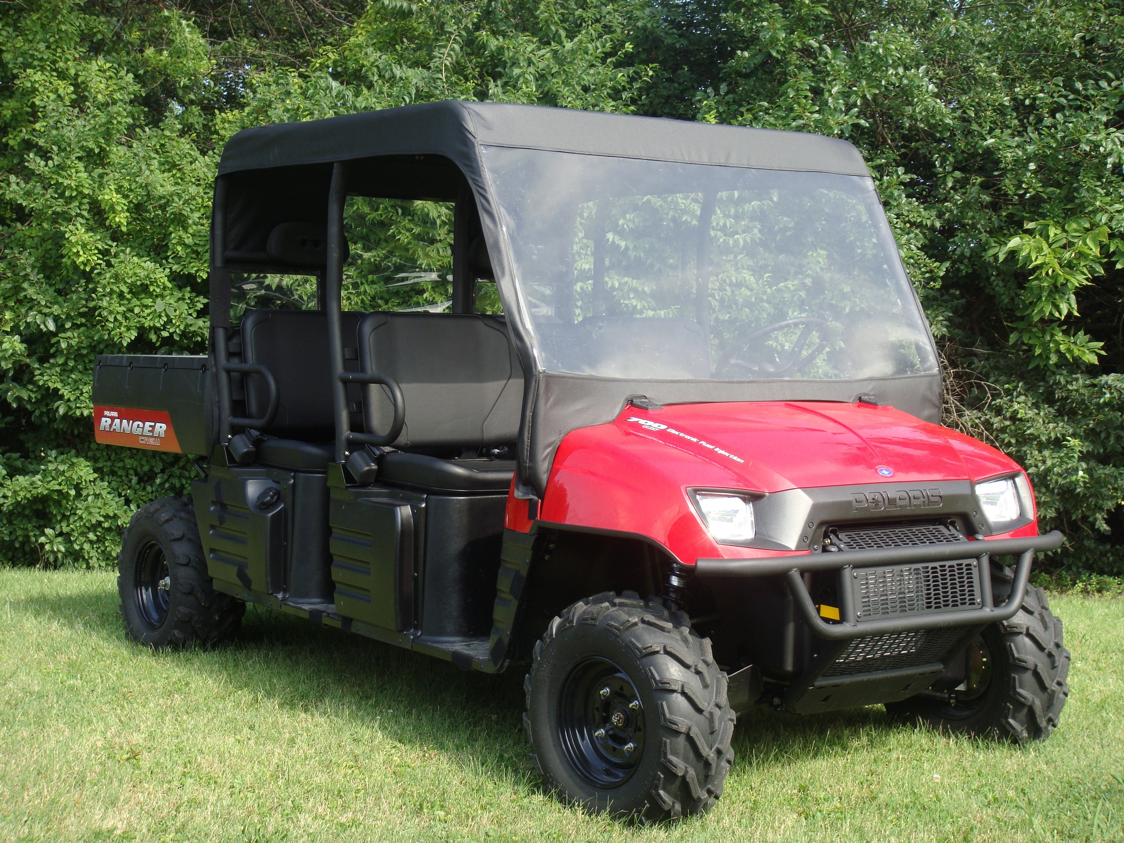 Polaris Ranger Crew 700 (2008-2009) - Vinyl Windshield/Top/Rear Combo