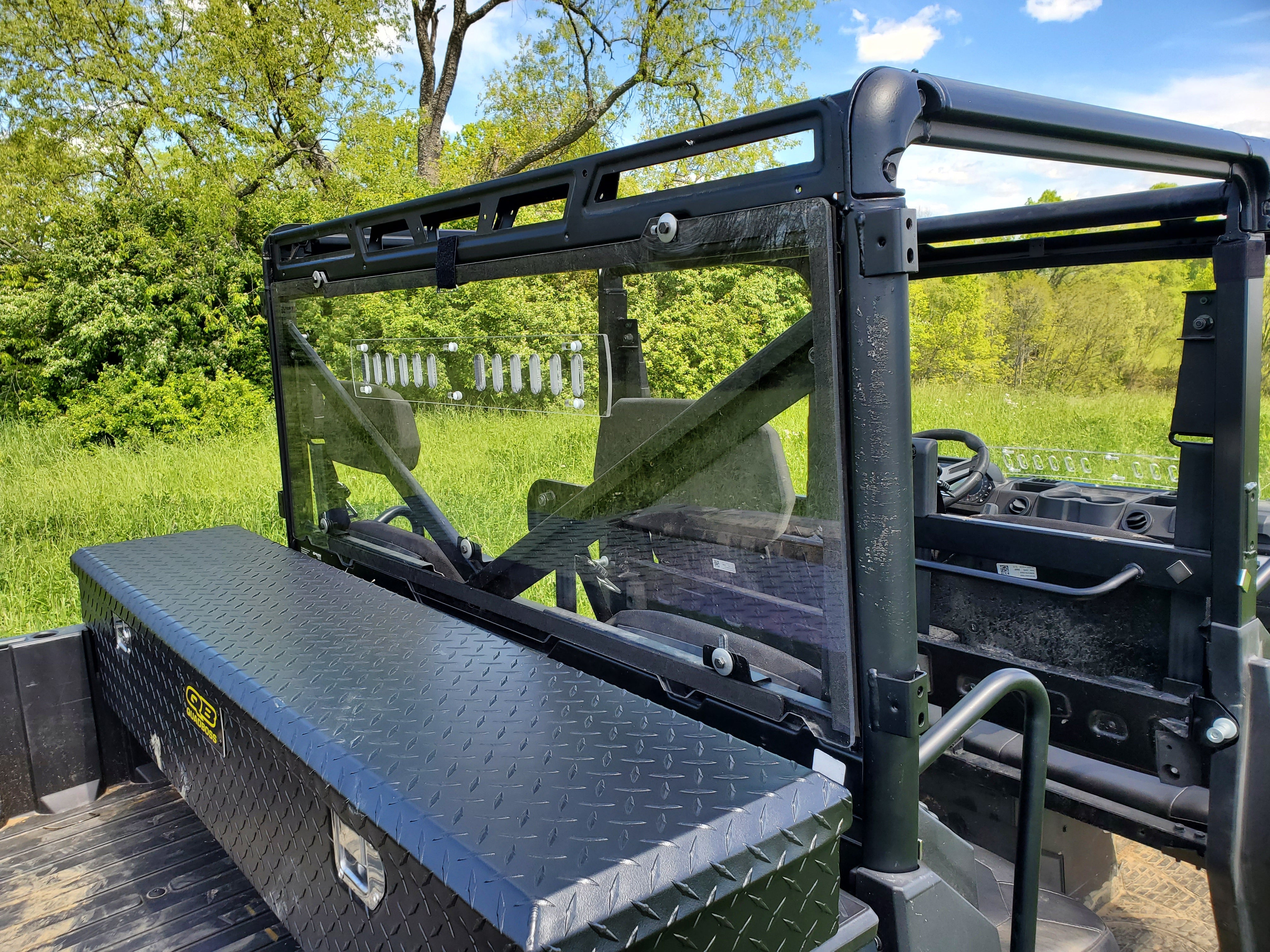 Polaris Ranger Crew 900 - Lexan Back Panel w/Vent Option