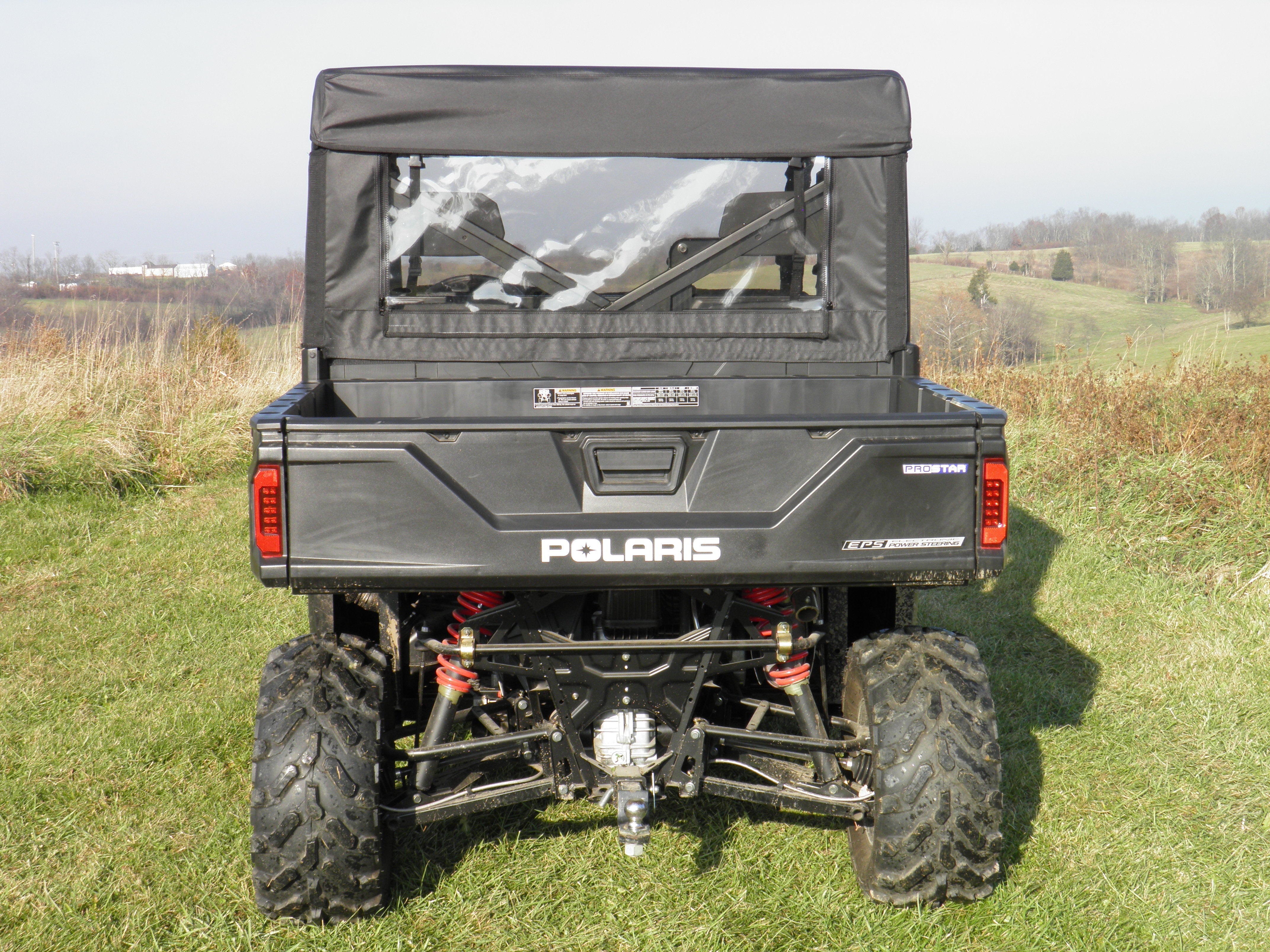 Polaris Ranger Crew 900 - Vinyl Windshield/Top/Rear Combo