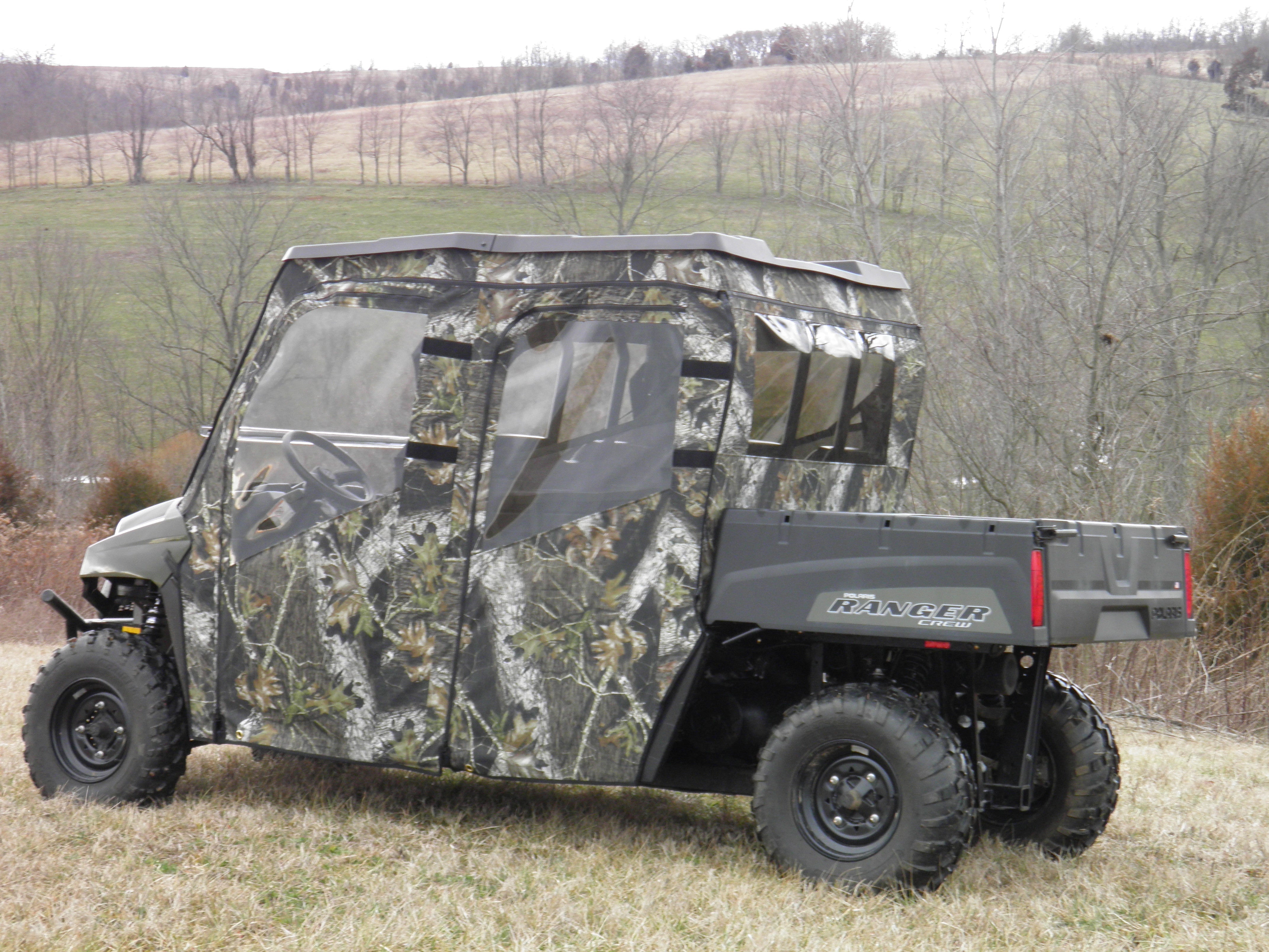 Polaris Ranger Full-Size Crew 570 - 6 Passenger - Door/Rear Window Combo