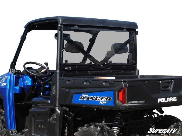 Polaris Ranger XP 1000 Rear Windshield | SUPER ATV WINDSHIELDS - Free Shipping