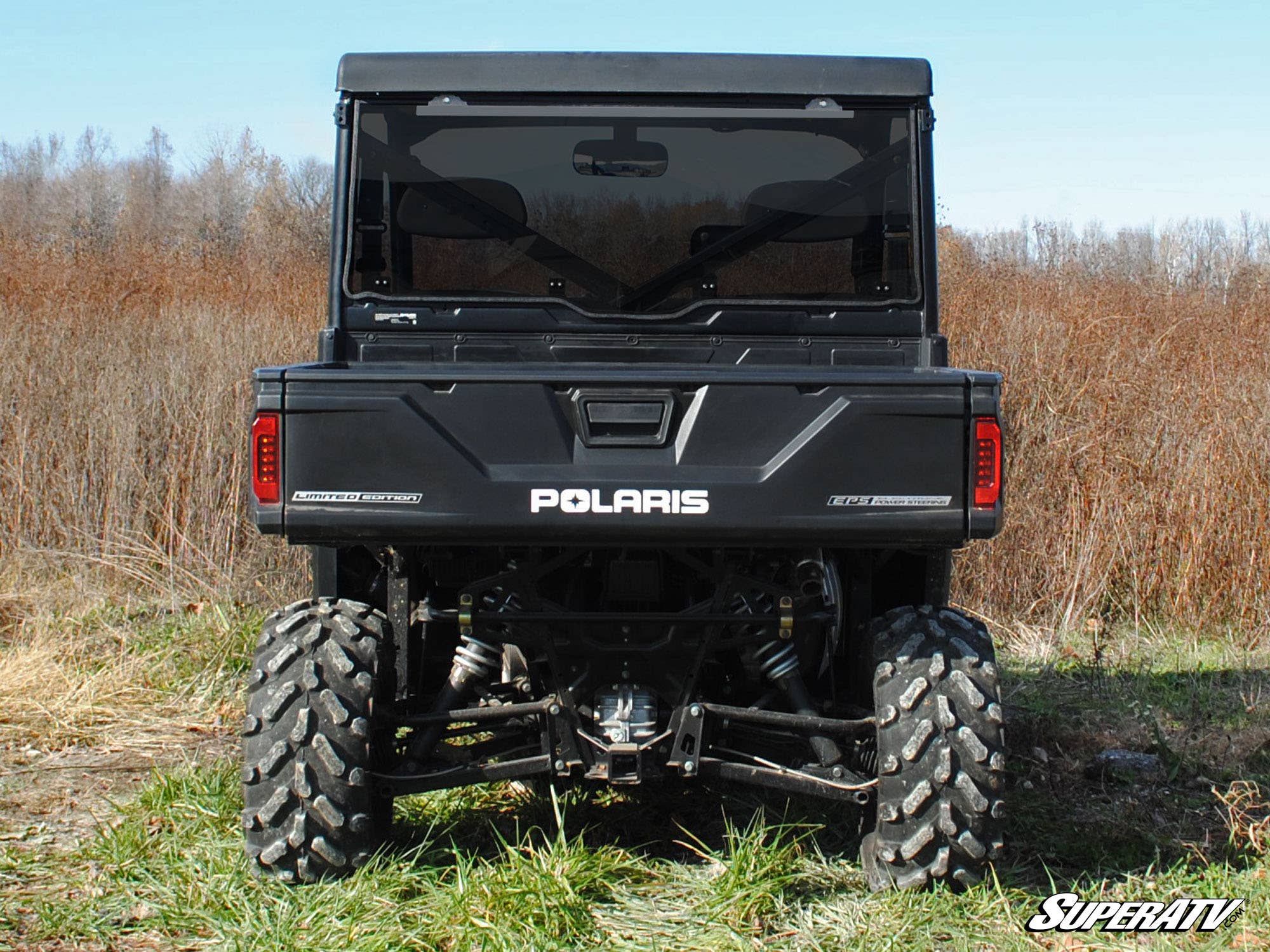 Polaris Ranger XP 1000 Scratch Resistant Rear Windshield | Free shipping