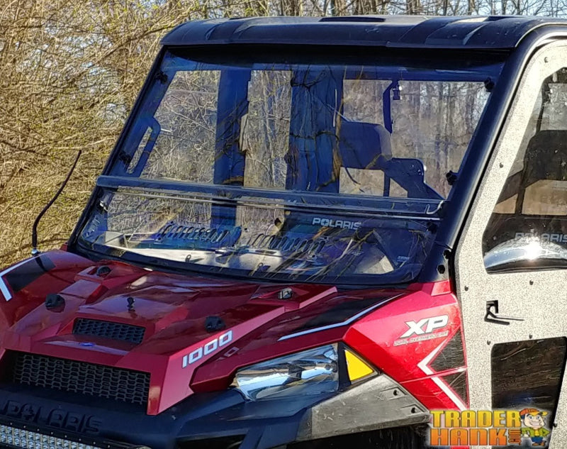 Polaris Ranger Fullsize with Pro Fit Cage - 2 Pc Windshield with Vent Option | UTV Accessories - Free shipping