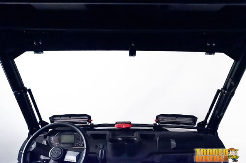 Polaris Ranger Mid Size EV/ION/ ETX Flip-Up Vented Scratch Resistant Windshield 2015-2021 | 