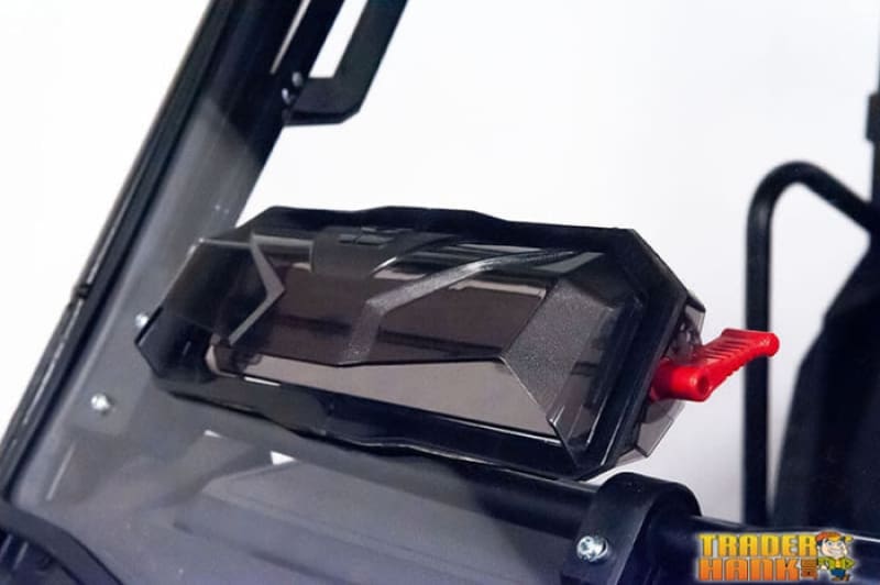 Polaris Ranger Mid Size EV/ION/ ETX Flip-Up Vented Scratch Resistant Windshield 2015-2021 | 