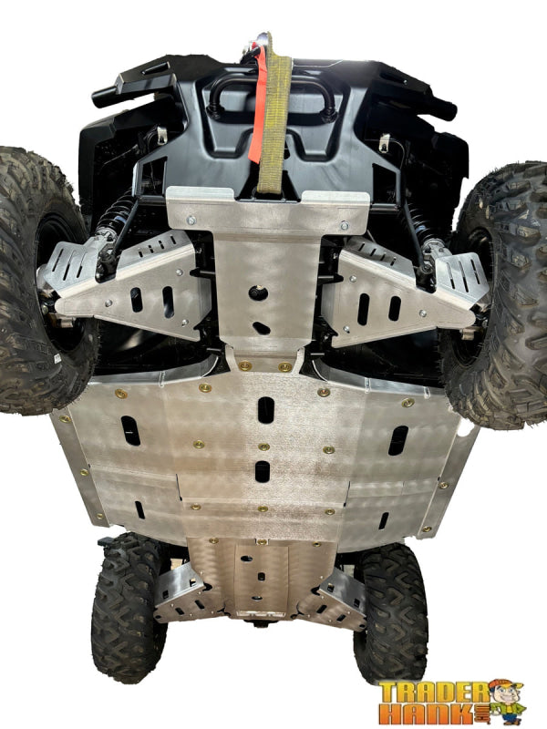 Polaris Ranger SP 570 Ricochet 8-Piece Complete Aluminum Skid Plate Set | UTV Skid Plates - Free shipping