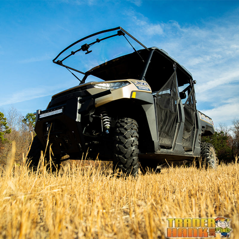 Polaris Ranger XP 1000/Crew XP 1000 Velocity Flip Up Front Windshield | Free shipping