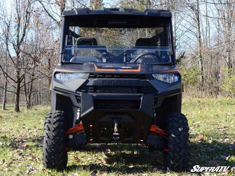 Polaris Ranger XP 1000 Half Windshield Fits Older and Newer Body Style | SUPER ATV WINDSHIELDS - Free Shipping