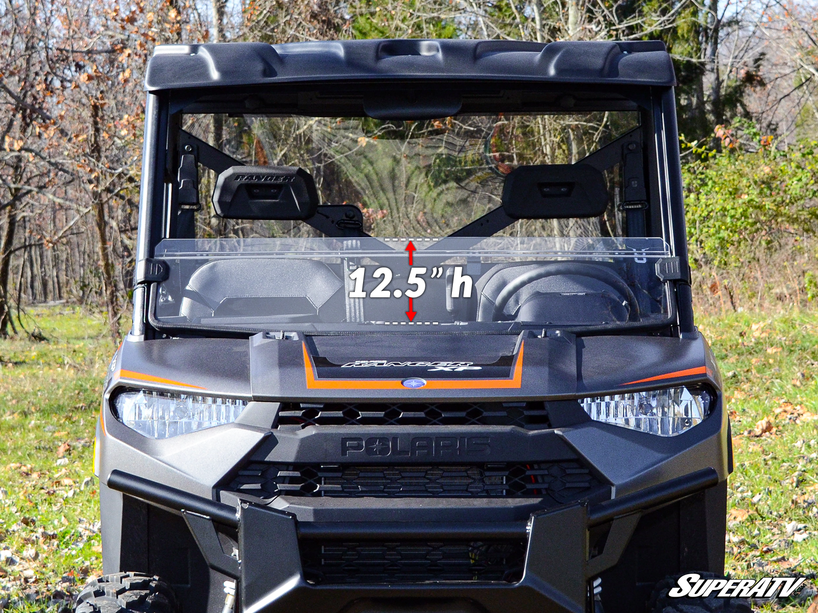 Polaris Ranger XP 1000 Half Windshield | Free shipping