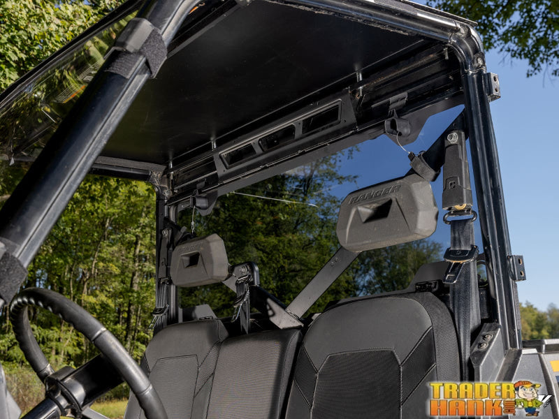 Polaris Ranger XP 1000 Rear Glass Windshield | UTV Accessories - Free shipping