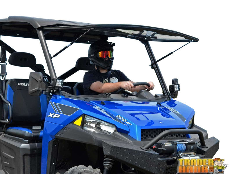 Polaris Ranger XP 1000 Scratch Resistant Flip Windshield | Free shipping