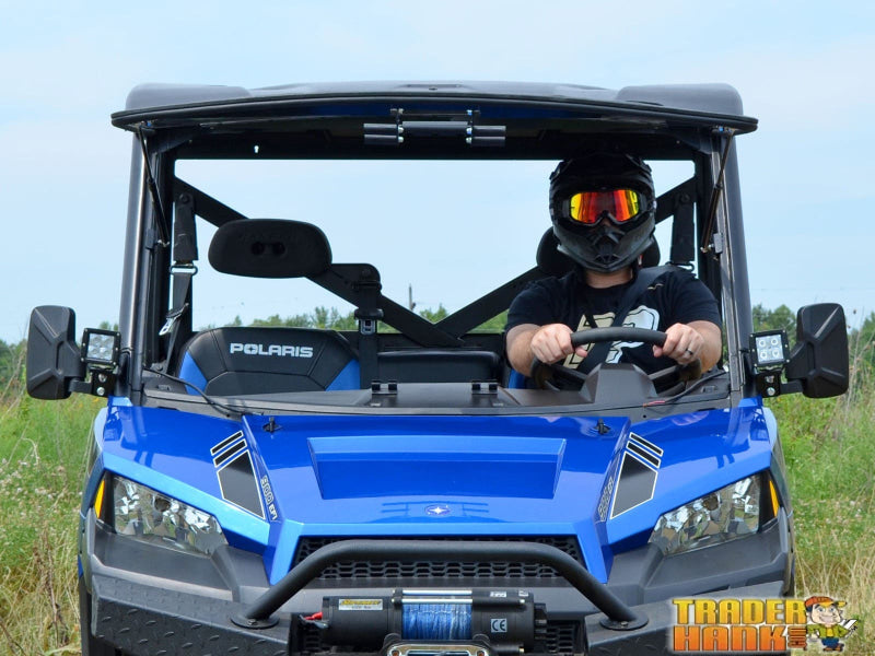 Polaris Ranger XP 1000 Scratch Resistant Flip Windshield | Free shipping