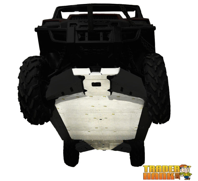 Polaris Ranger XP 1000 Trail Boss Crew Ricochet 4-Piece Full Frame Skid Plate Set | UTV Skid Plates - Free shipping