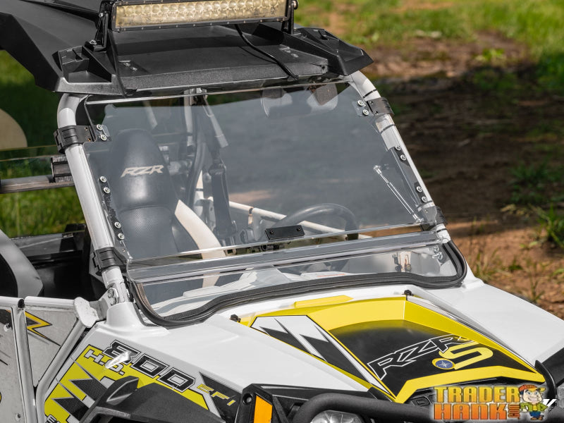 Polaris RZR Scratch Resistant Flip Windshield | Free shipping