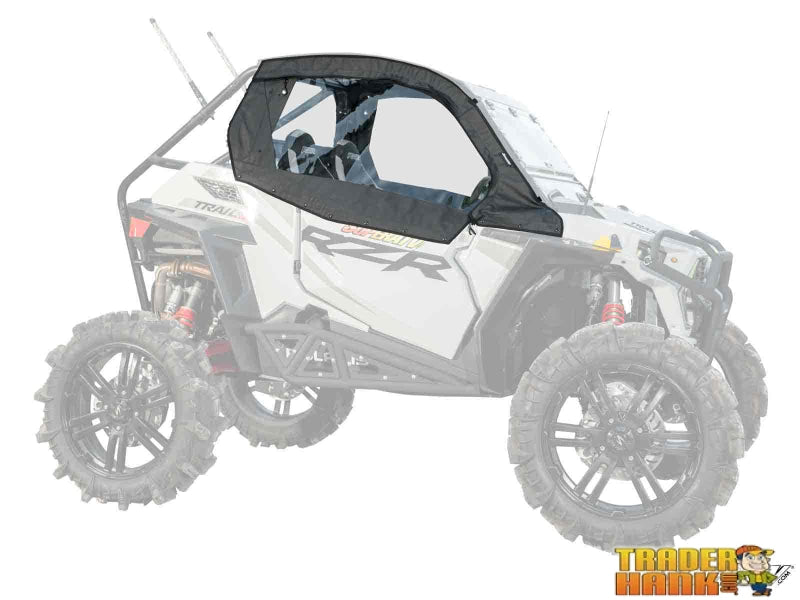 Polaris RZR Trail S 1000 Primal Soft Cab Enclosure Upper Doors | UTV Accessories - Free shipping