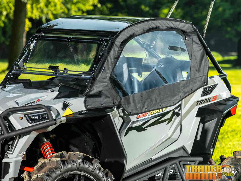 Polaris RZR Trail S 1000 Primal Soft Cab Enclosure Upper Doors | UTV Accessories - Free shipping