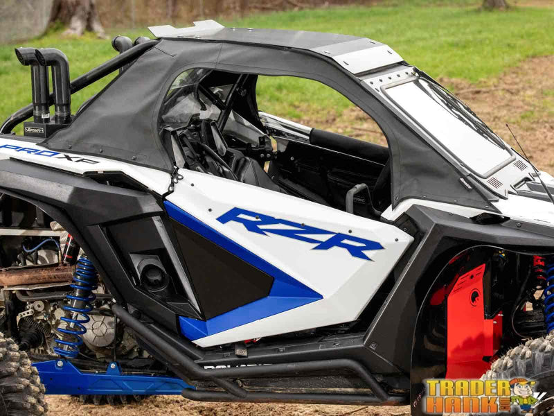 Polaris RZR Turbo R Primal Soft Cab Enclosure Upper Doors | UTV Accessories - Free shipping