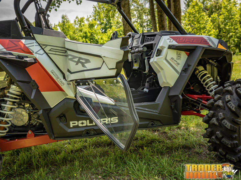 Polaris RZR XP Turbo Clear Lower Doors | Free shipping