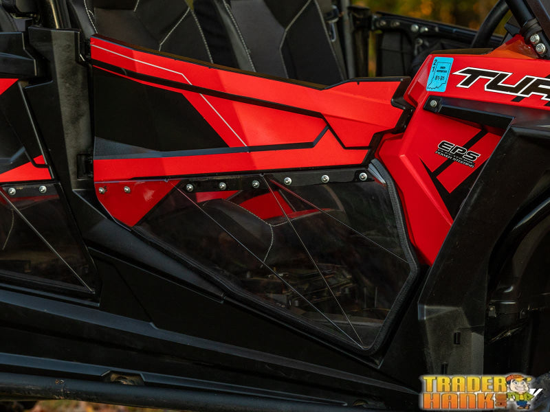 Polaris RZR XP Turbo Clear Lower Doors | Free shipping