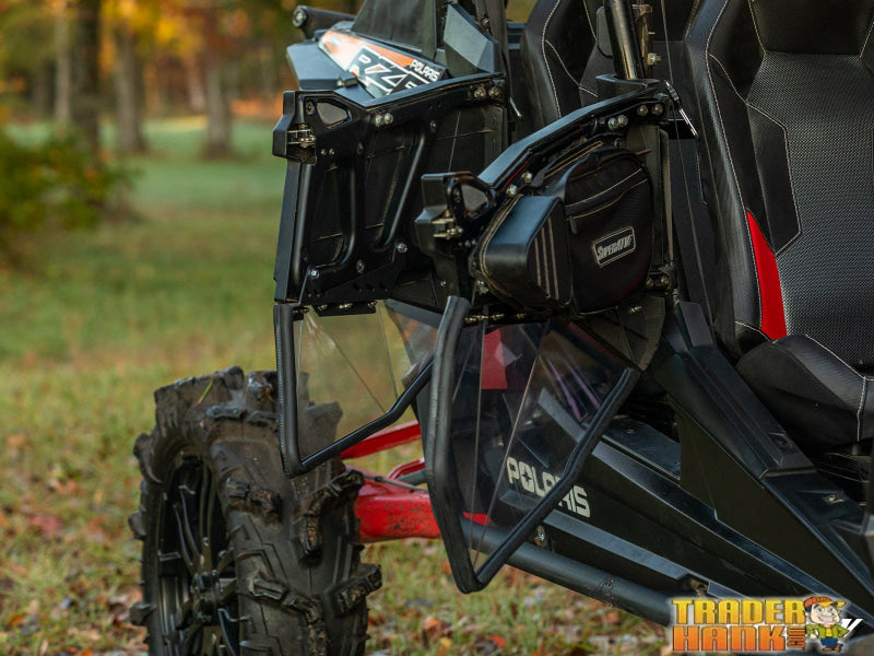 Polaris RZR XP Turbo Clear Lower Doors | Free shipping