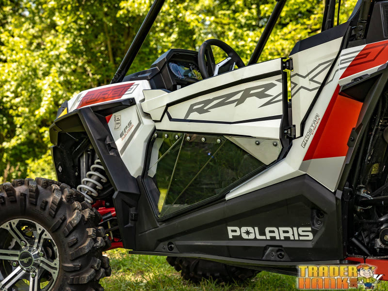 Polaris RZR XP Turbo Clear Lower Doors | Free shipping