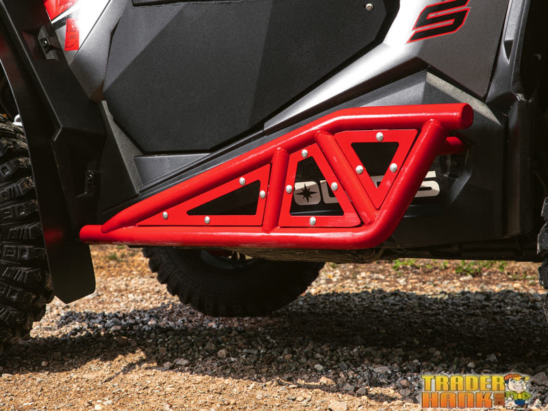 Polaris RZR XP Turbo Heavy-Duty Tube Rock Sliders | UTV Skid Plates - Free shipping