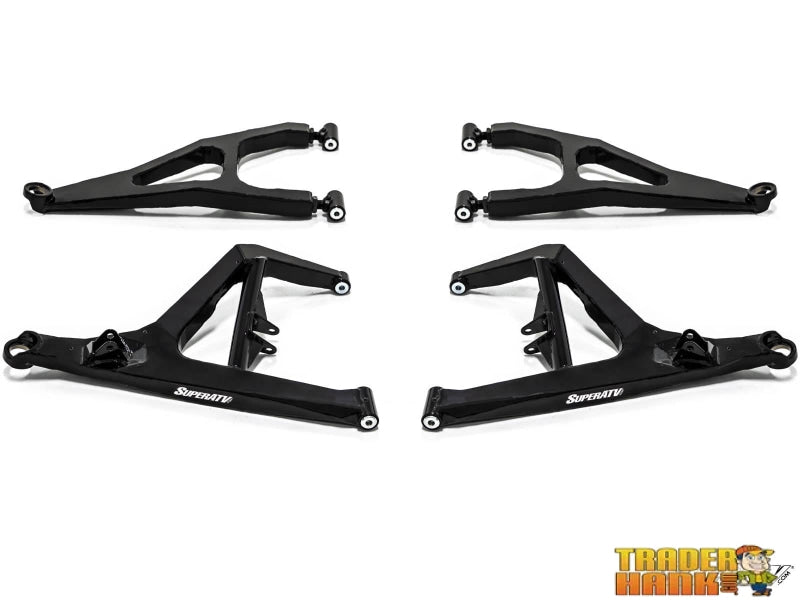 Polaris RZR XP Turbo High Clearance Boxed A-Arms | UTV Accessories - Free shipping