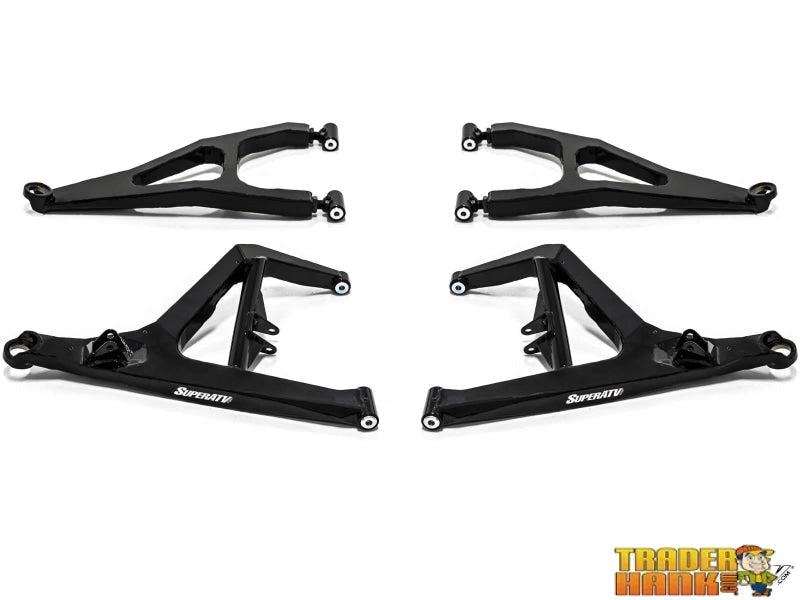 Polaris RZR XP Turbo High Clearance Boxed A-Arms | UTV Accessories - Free shipping