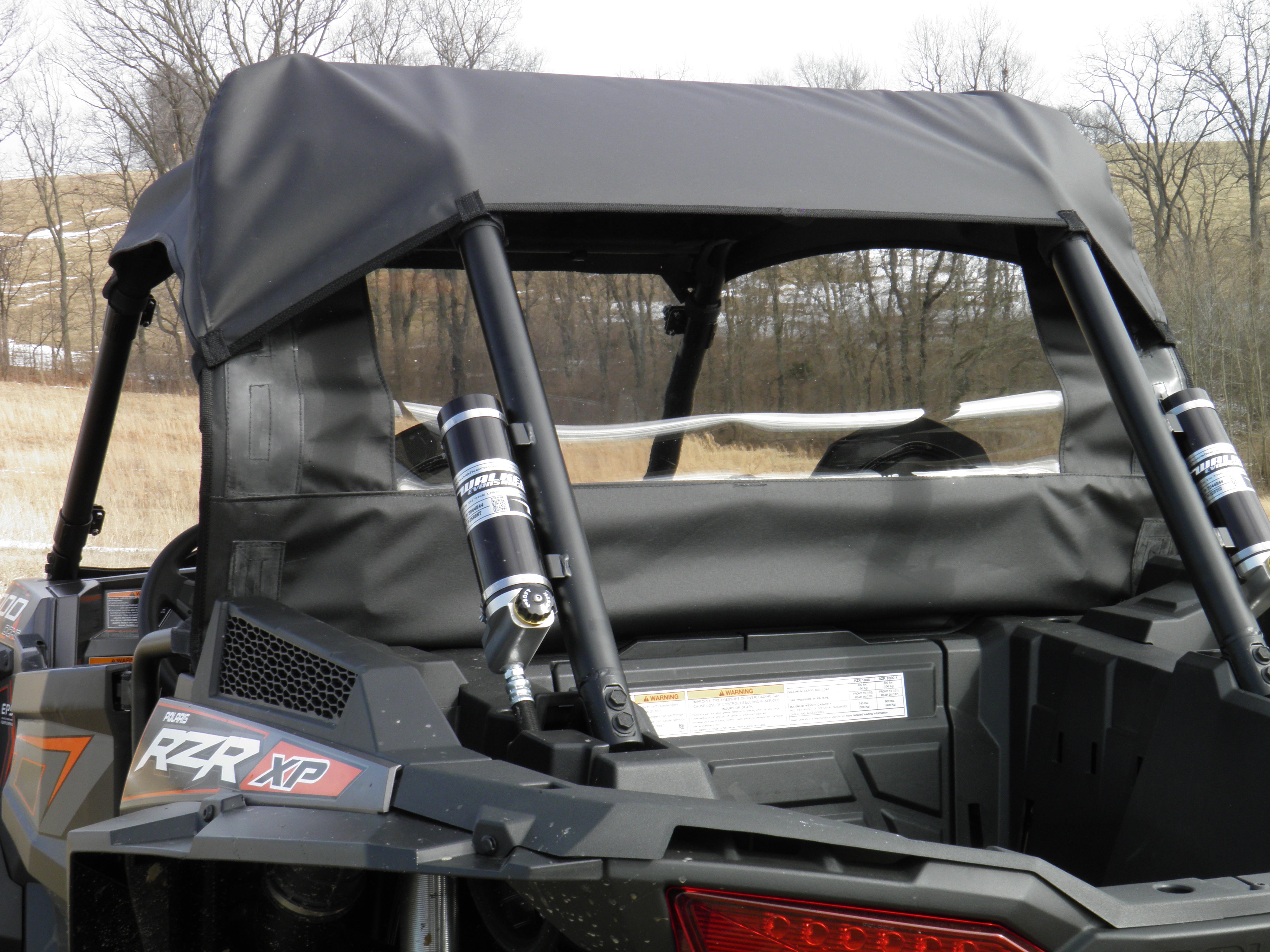 Polaris RZR XP Turbo S - Door/Rear Window Combo w/Support Bars