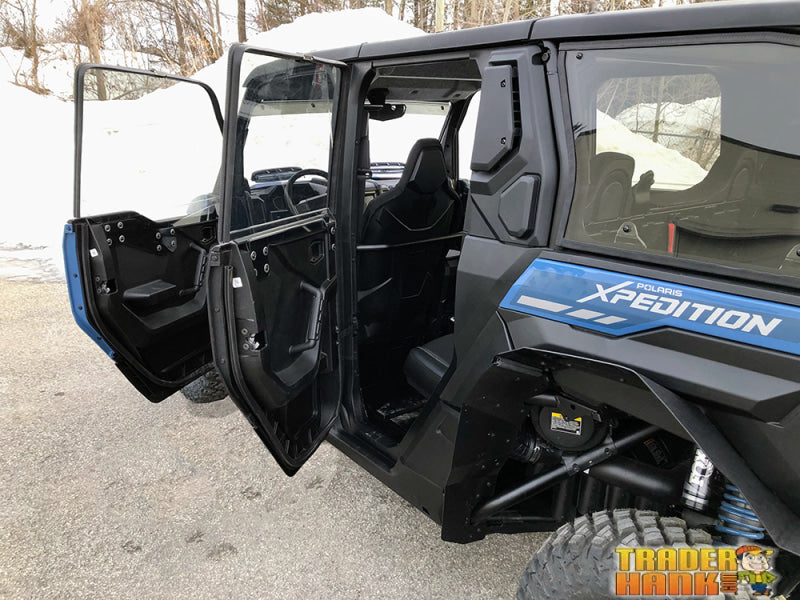 Polaris XPEDITION (5-Seat) Light Tint Poly Upper Doors (Set) | UTV Accessories - Free shipping