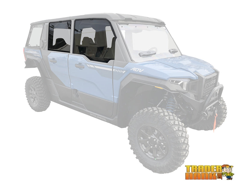 Polaris XPEDITION (5-Seat) Light Tint Poly Upper Doors (Set) | UTV Accessories - Free shipping