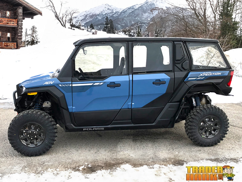 Polaris XPEDITION (5-Seat) Light Tint Poly Upper Doors (Set) | UTV Accessories - Free shipping